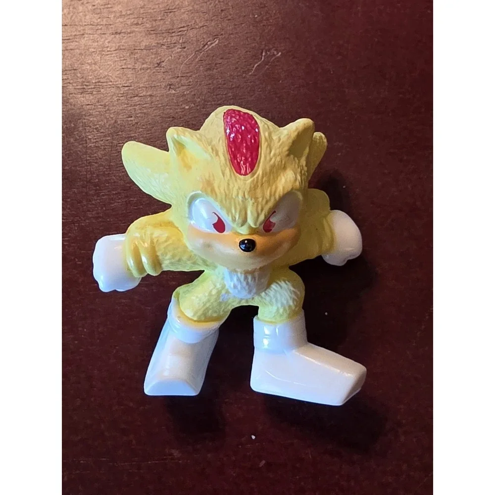 RARE McDonald's 2024 Happy Meal Super Shadow Sonic (Yellow, White Boots)